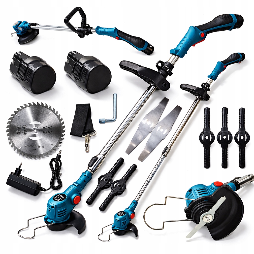 Akumulátorový krovinorez Ondragon 850 W 18 cm 2 kg nastaviteľná dĺžka 100-130 cm