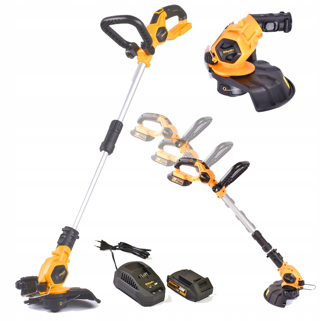 Riwall RALT 2320 Sada akumulátorový vyžínač 20V batéria 2Ah nabíjačka