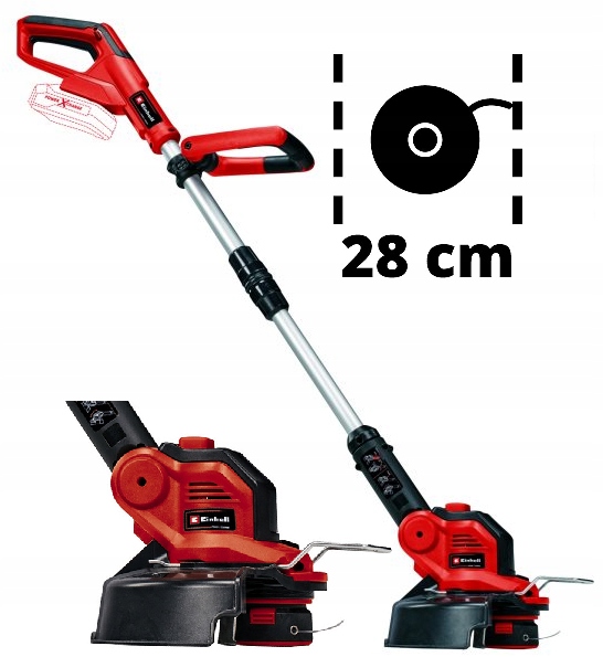 Akumulátorová vyžínačka Einhell GE-CT 18/28, 28 cm, 2,3 kg