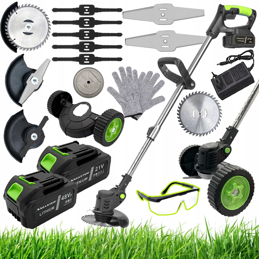 Akumulátorový zastrihávač XMaster 600 W 2x batérie 140 cm 25 cm