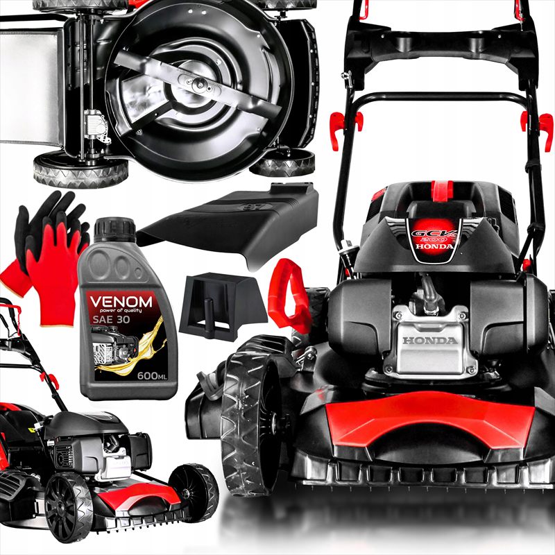 Benzínová kosačka na trávu Venom s objemom 202 cm³ kôš 62 l, šírka kosenia 56 cm