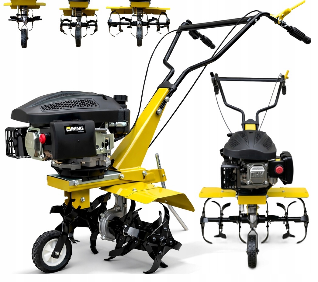 Benzínový kultivátor Wiking Polska 4,5 HP 59 cm s nastavením