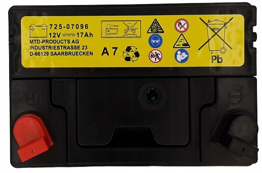 Batéria do kosačky MTD 725-07096 17Ah 230A 12V
