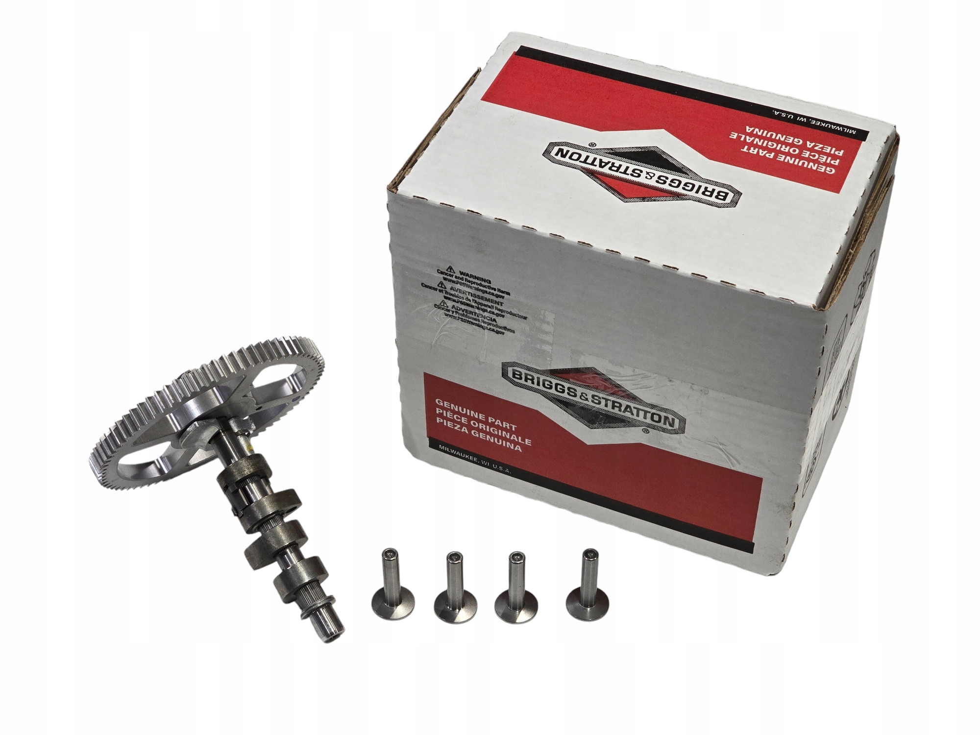 Vačkový hriadeľ Briggs 797242 pre traktory V-TWIN, dvojvalcový, INTEK ORIGINAL