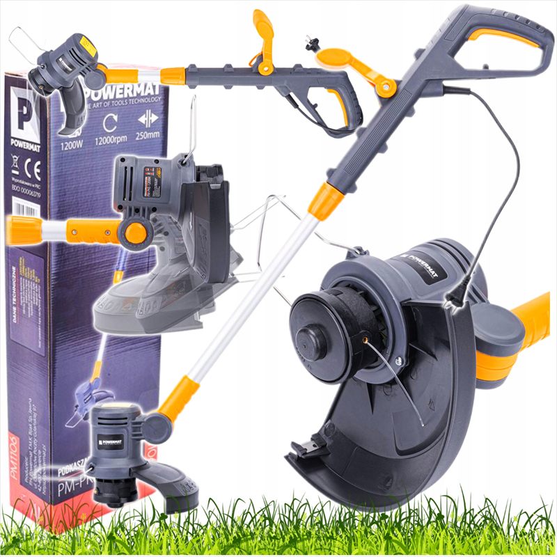 Elektrický zastrihávač Powermat 1200 W 25 cm 1,6 kg
