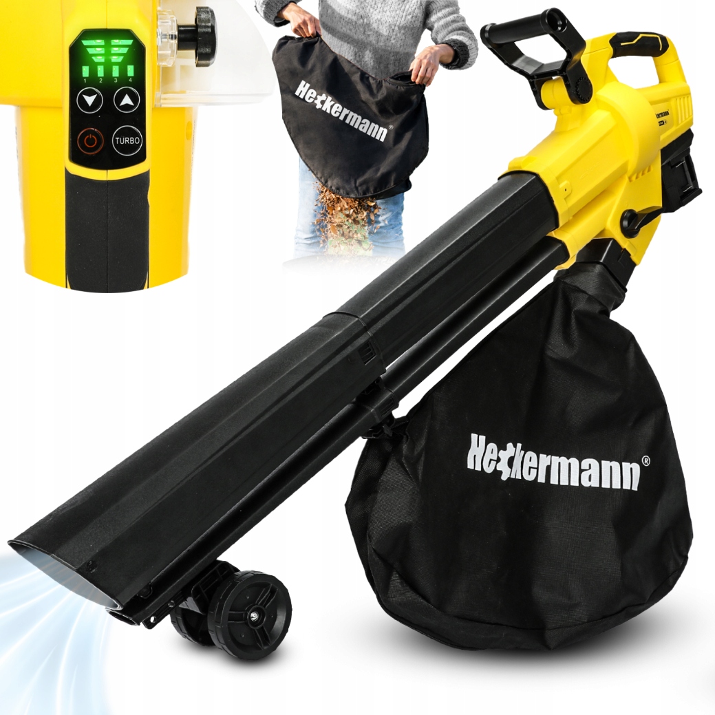 ELEKTRICKÝ FÚKAČ NA LÍSTIE, BATÉRIOVÝ VYSÁVAČ S DRVIČOM 3 V 1