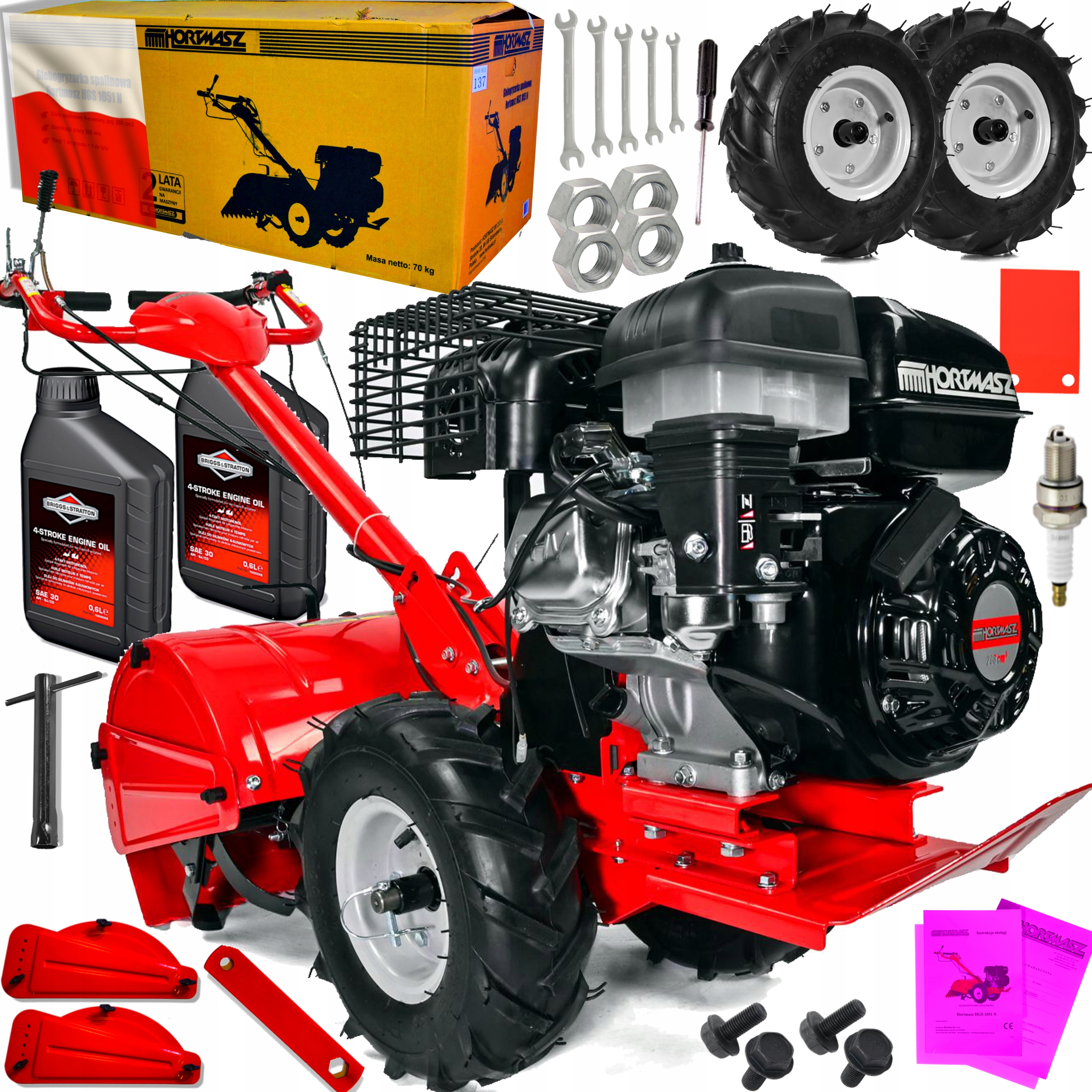 Kultivátor - HORTMASZ HGS 1051 N PROFI 7KM + 2 PREVODY