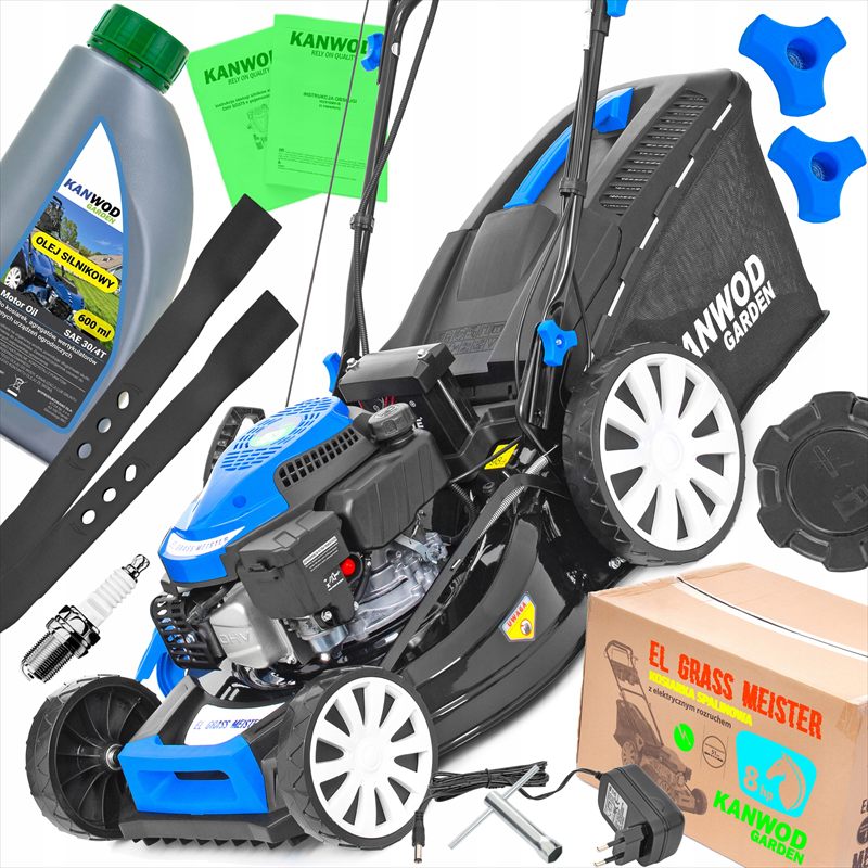 Kosačka benzínová - HYBRIDNÁ SPALOVACIA Kosačka KANWOD 8KM EL
