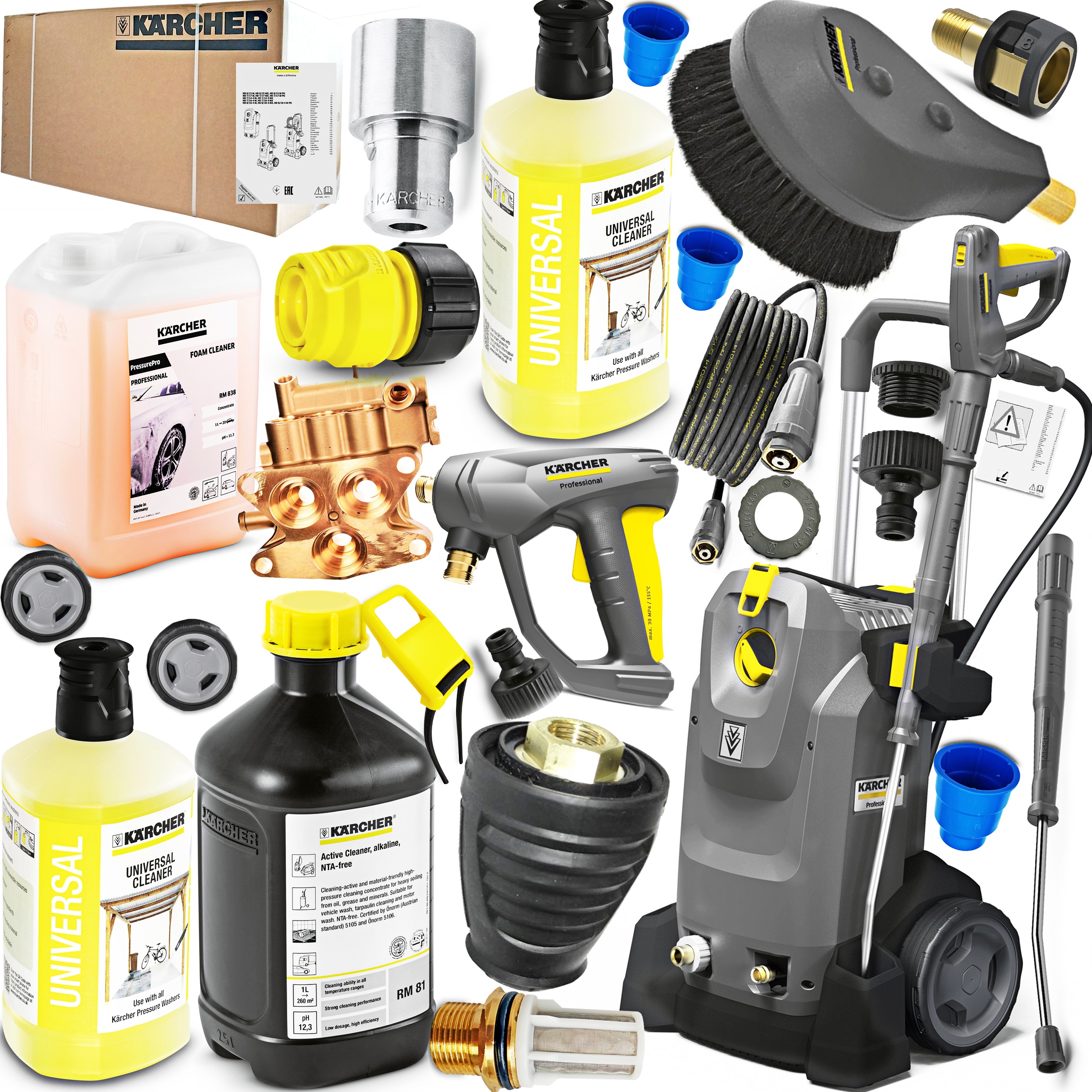 Tlaková umývačka - KARCHER HD 7 / 14-4M PLUS TURBO PRI TLAČOVÝ PRÍPRAVA
