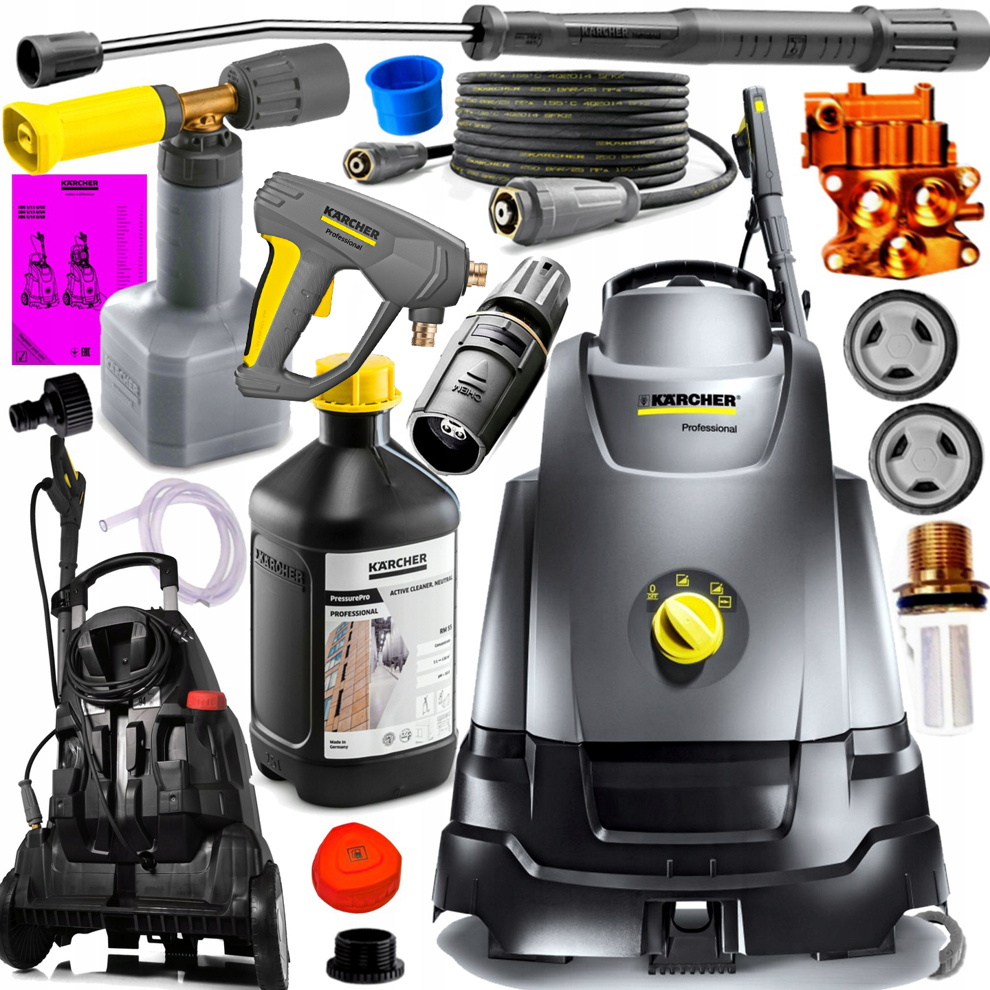 Tlaková umývačka - KARCHER HDS 5/15 U Piannica XL Tlaková umývačka