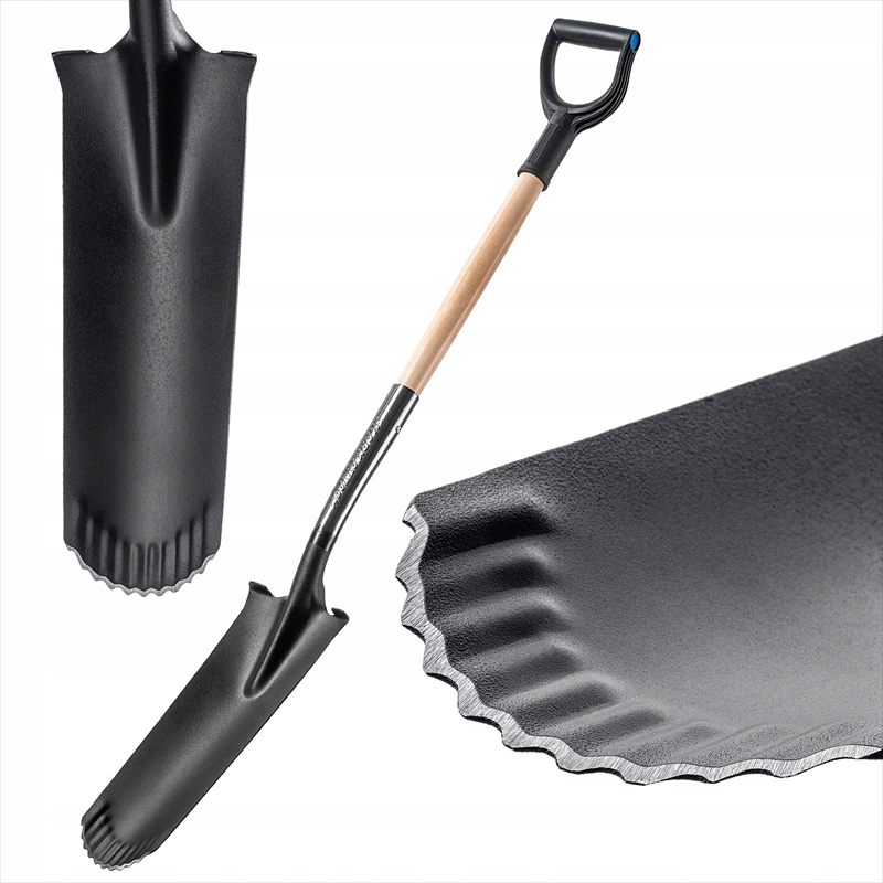 KADAX drenážna lopatka s dlhým nožom 124cm