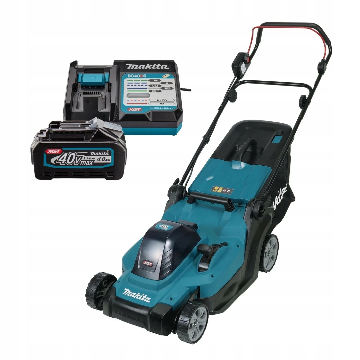 Makita akumulátorová kosačka na trávu 40V XGT LM004GZ 1x4Ah BL4040 DC40RC