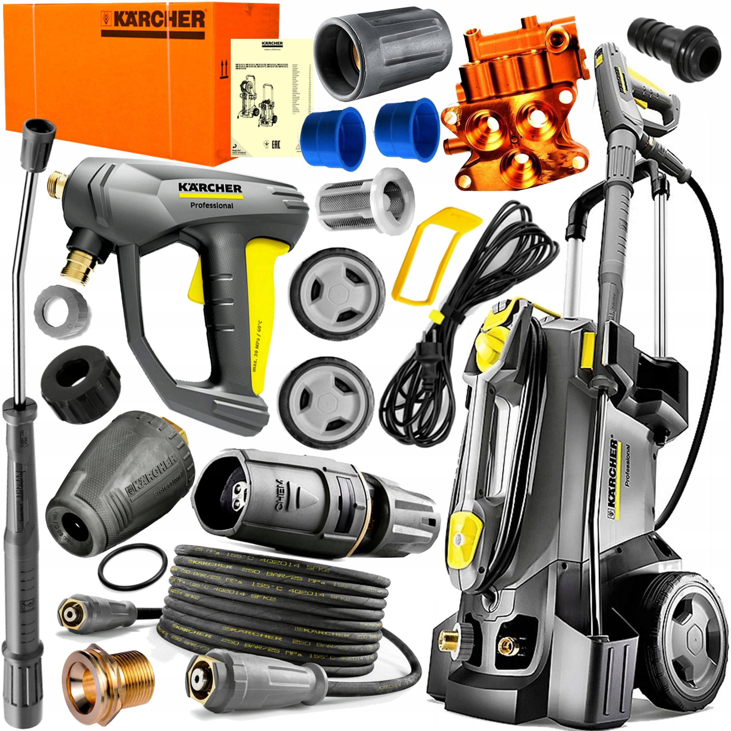 Tlaková umývačka - Tlaková umývačka KARCHER HD 5/15 C plus originál