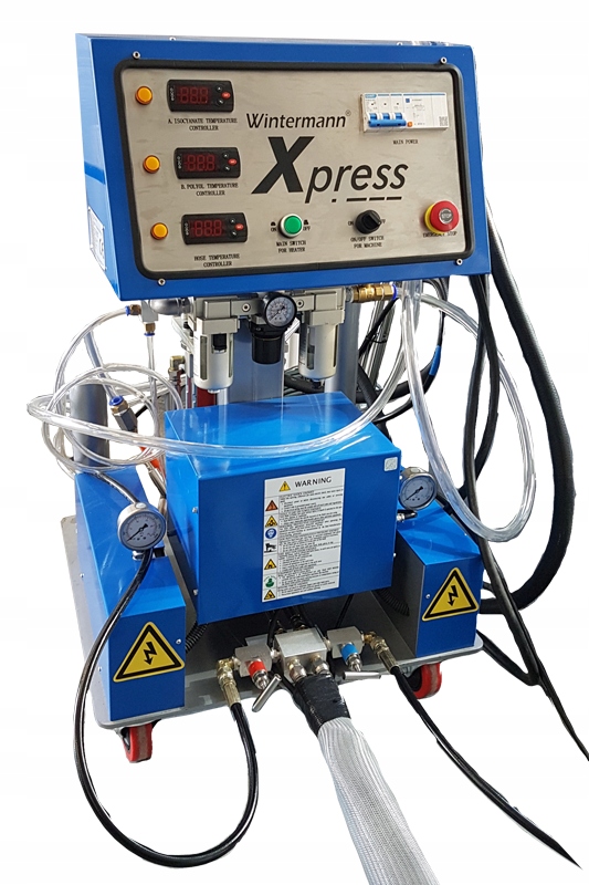 Benzínový hydraulický agregát - Postrekovač peny Wintermann Xpress