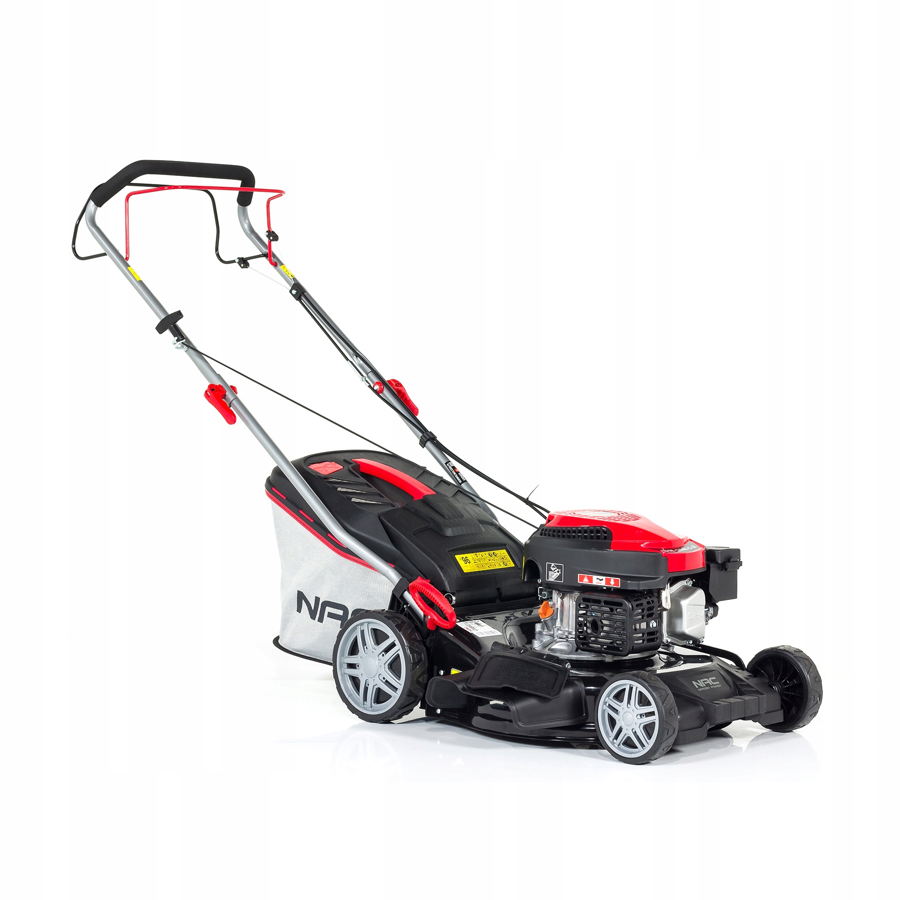 Benzínová kosačka na trávu NAC LS46-146-HS-NG, pohon 3,5 HP, 46 cm
