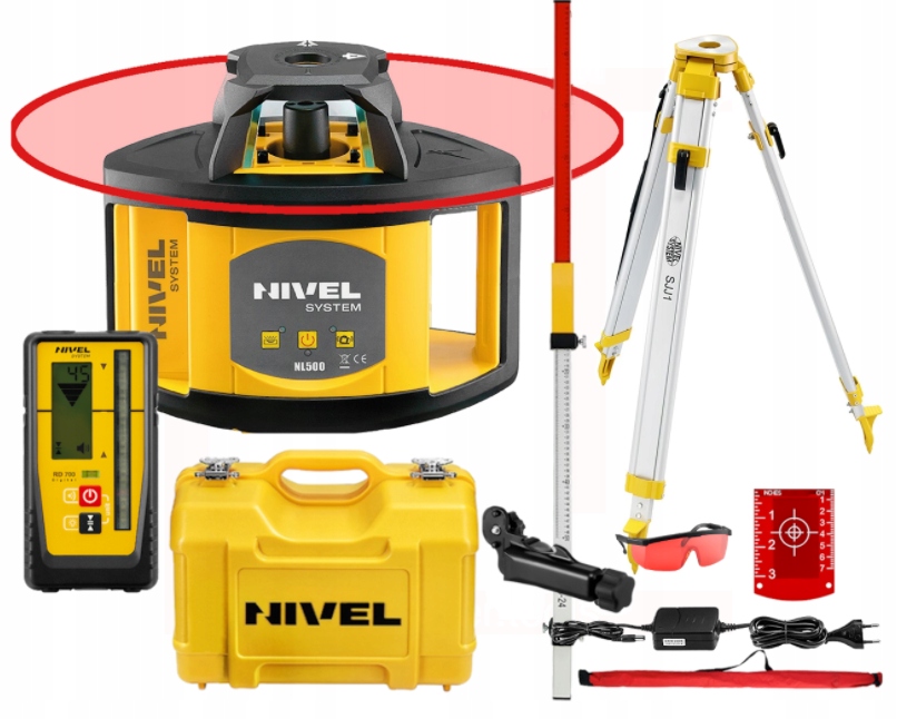 Nivelak - SÚPRAVA DIGITÁLNEHO LASEROVÉHO SYSTÉMU NIVEL SYSTEM NL500
