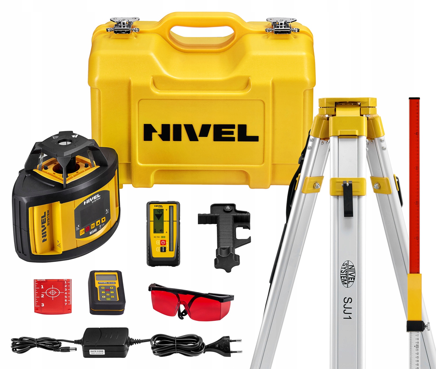 Nivelak - NIVEL SYSTEM NL540 DIGITÁLNA ÚROVEŇ + POŠTÁ + TRIPOD