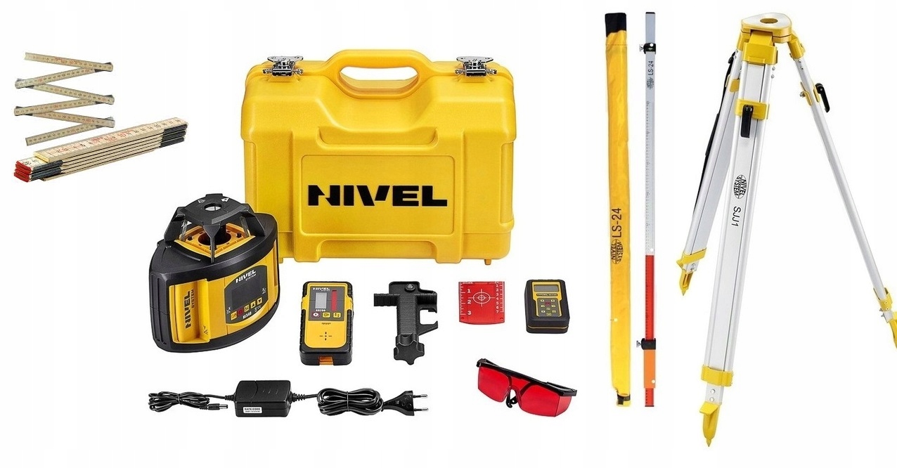 Nivelak - NIVEL SYSTEM ROTAC. ÚROVEŇ LASERU NL540 RD700
