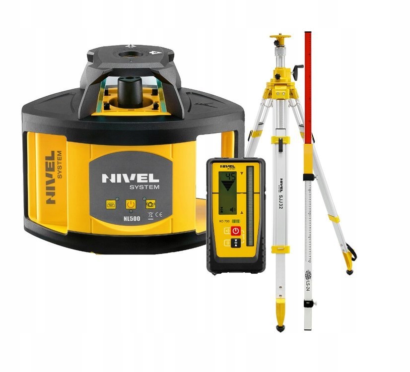 Nivelak - Súprava rotačného laseru Nivel System NL500 DIGITAL