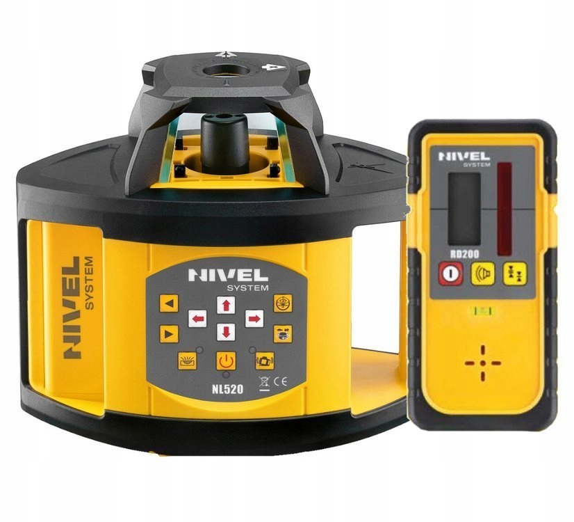 Nivelak - Rotačný laser Nivel System NL520 Red