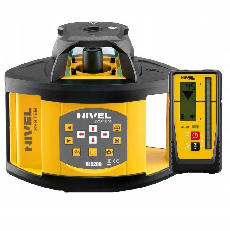 Nivelak - Laserové rotačné zariadenie Nivel System NL520G DIGITAL