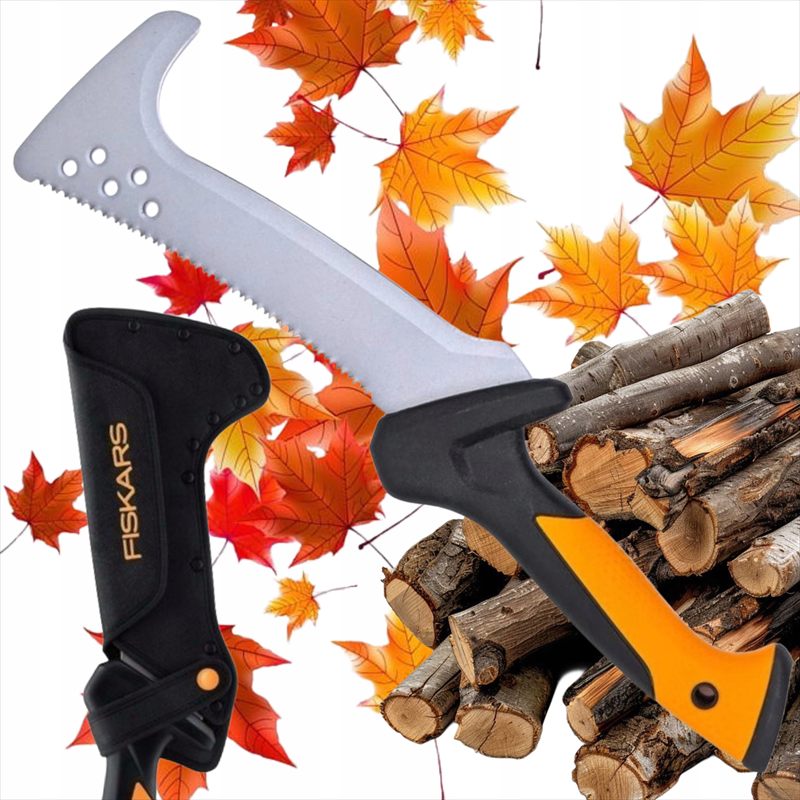 Záhradný nôž Fiskars s pílkou 23 cm