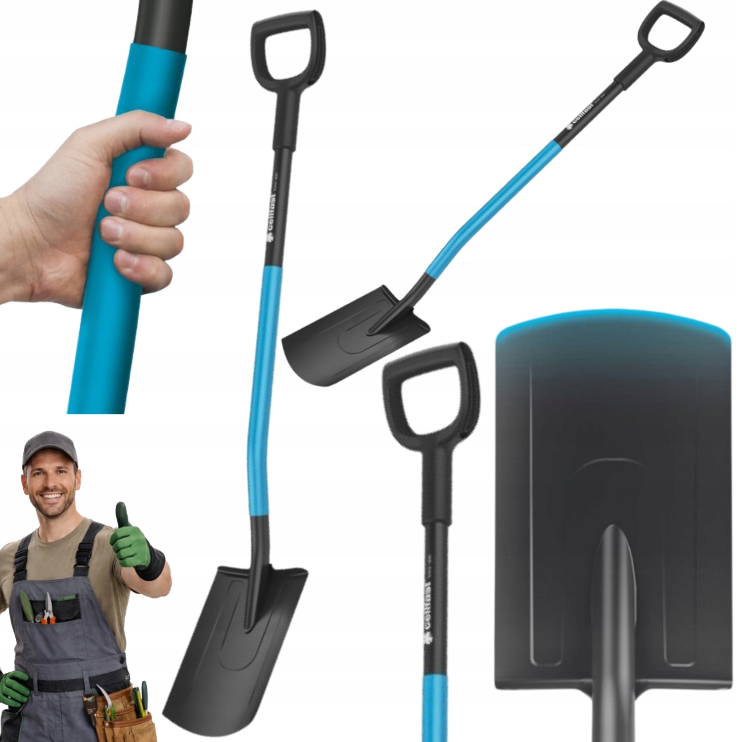 Špachtľa na drevo CELLFAST IDEAL PRO™ 120 cm 40-203