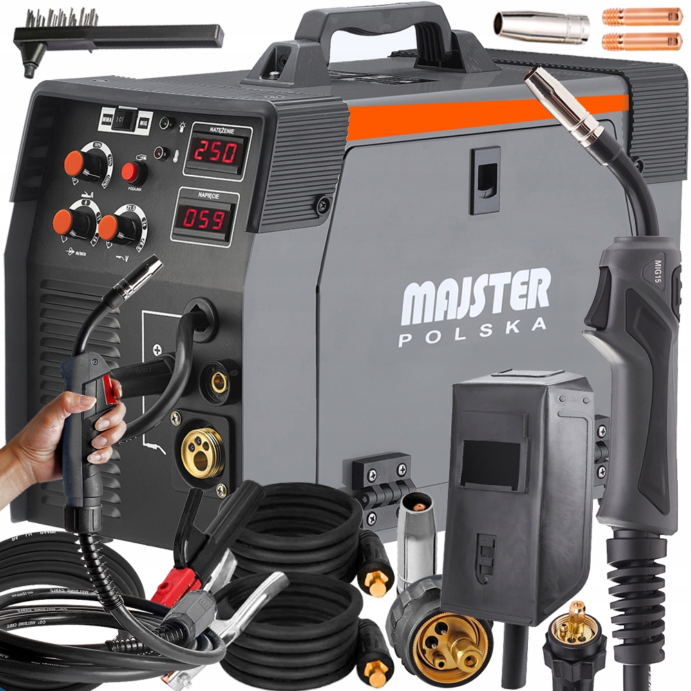 Zváračka - Mar-pol MMA Zváranie elektrodowa m79365 40-250 Zváranie