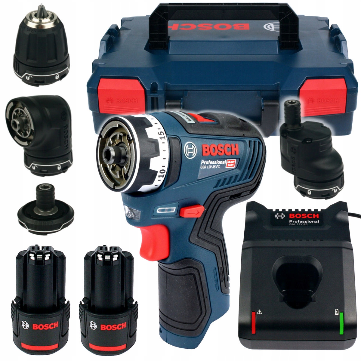Skrutkovač Bosch, napájaný 12 V batériou 06019H3000