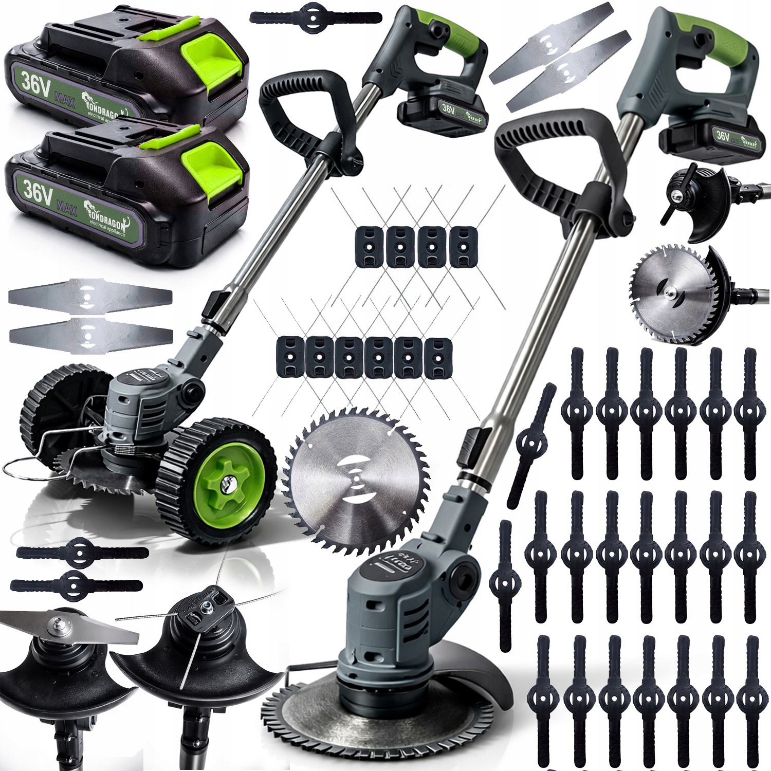 Akumulátorový zastrihávač Ondragon 500 W 15 cm 2 kg s reguláciou