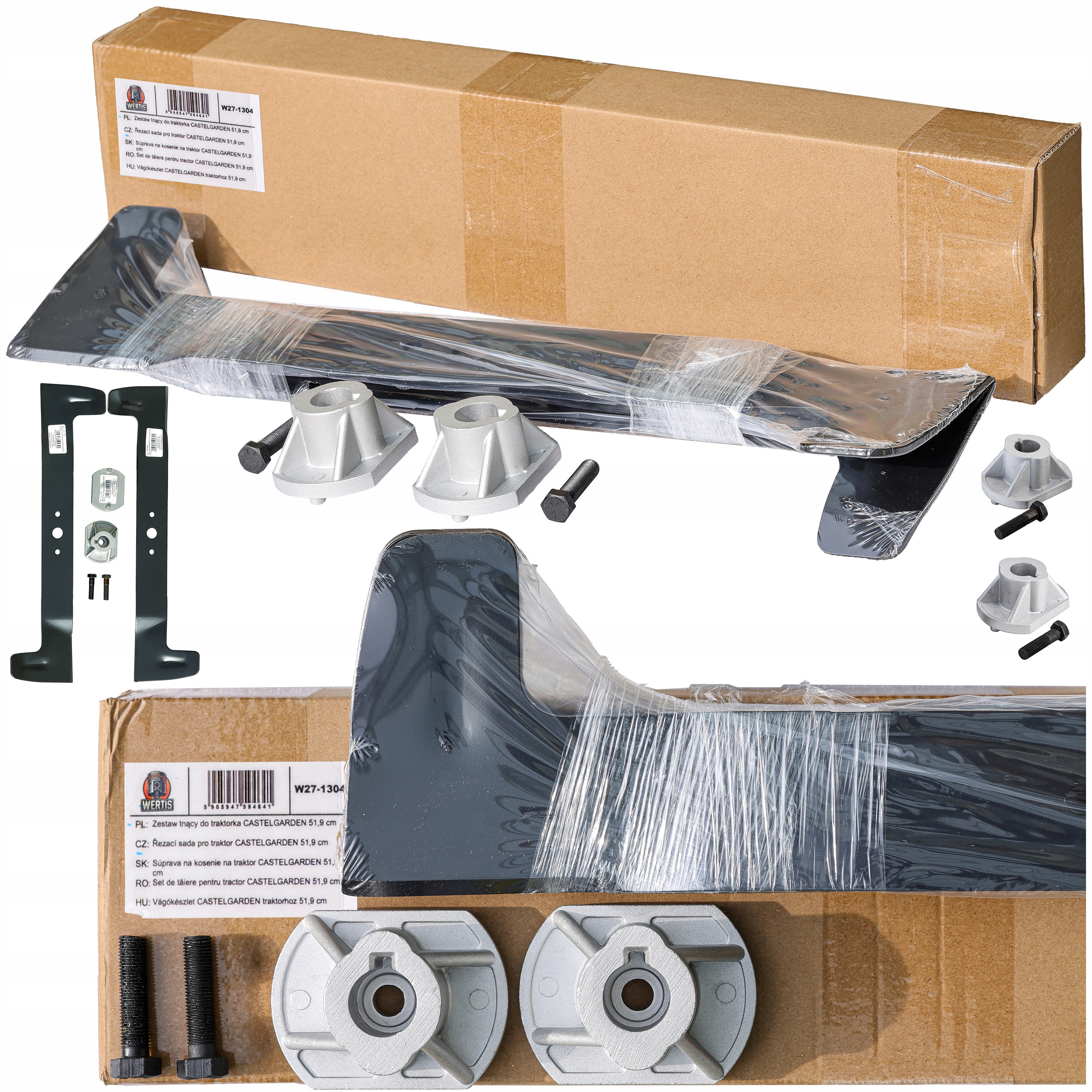 SADA NOŽOV 102 CM NÔŽ + NÁBOJE CASTEL GARDEN TC102 TCP102 - Wertis