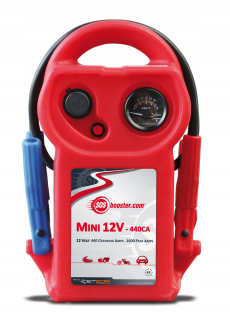 Autonabíjačka - 12V / 440CA BELGICKÝ BOOSTER BOSTER ŠTARTÉR ŠTARTÉR