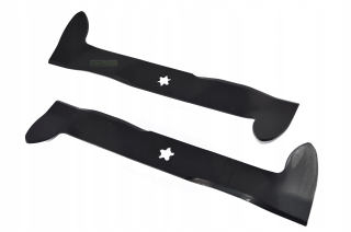 Náhradný nôž na kosačku – 2 x 49 cm Brill T 92/13 H t 92/16 h crossover nôž
