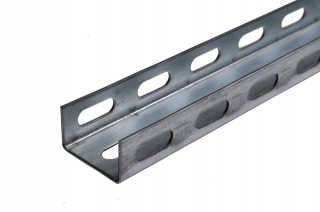 30x50x2x2000mm pozinkovaný perforovaný kanál -