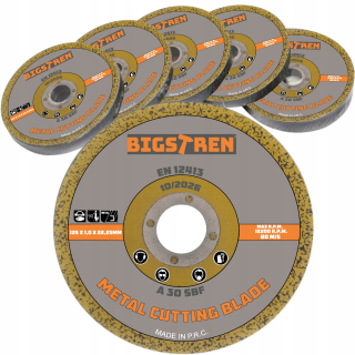 Bigstren 21639 rezací kotúč na kov 125 mm 50 ks.