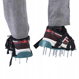 Vertikulátor - Záhradná arerátor Sandal topánky s aerato hrotmi