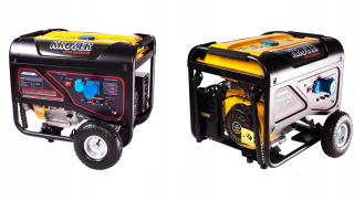 Elektrocentrála - GENERÁTOR 5000W 230V generátor SUPER najsil KRUZER