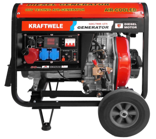Elektrocentrála - Súhrnný generátor generátor 7,8 kW Diesel 400V