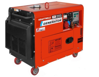 Elektrocentrála - Agregát Generator generátor 9.8kW Diesel Kraft