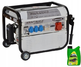 Elektrocentrála - GENERAČNÁ SADA 4,8kW 6,5KM 380V / 230V / 12V