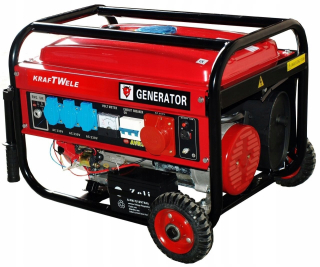Elektrocentrála - Generátor energie 6,8kva 230 400 Benzín + LPG
