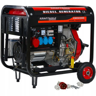 SADA GENERÁTORA 6500 W GENERÁTOR 8,5 km DIESEL