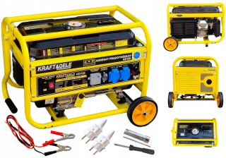 SADA GENERÁTORA 7KM 230V GENERÁTOR 3,8 KW AVR *