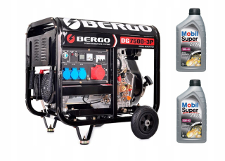 Elektrocentrála - generátor energie Diesel 400V 9,5kva 14km OIL