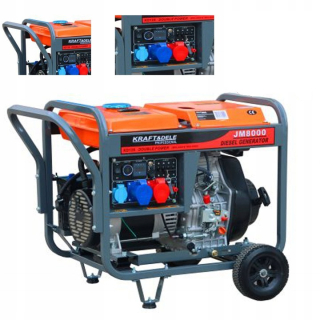 Elektrocentrála - Dieselový agregát 8 kW 230 / 380V Mega Power *