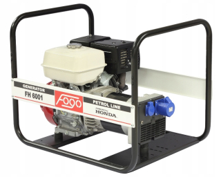 SADA GENERÁTORA FOGO FH6001 6,2kW + HONDA OLEJ