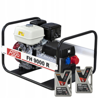 Elektrocentrála - Výkon generátora Fogo FH9000R 6,8kW AVR 400