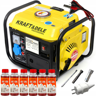 Elektrocentrála - Vyvíjače 1500W 2 km + 6x