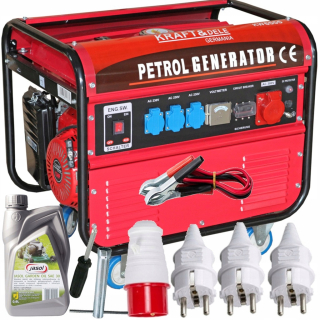 Elektrocentrála - Generátor generátor 380V 5200W + Oil