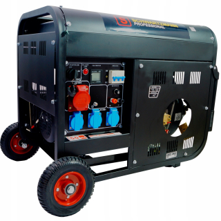 Elektrocentrála - SADA GENERÁTORA 9,5KW DIESEL 400V GENERÁTOR